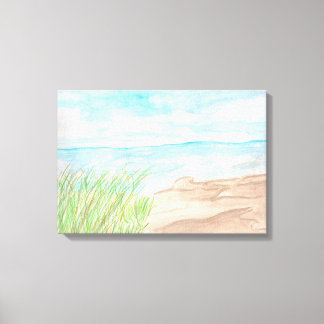 Reeds Beach Canvas Print