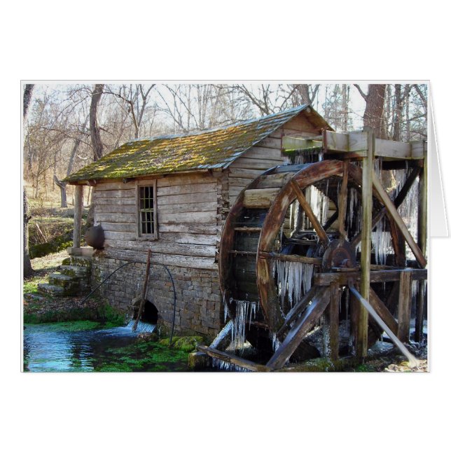 Reeds Spring Mill in January (Front Horizontal)
