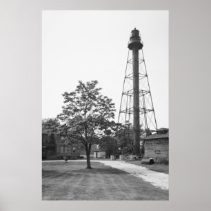 Reedy Island Range Rear Light Poster