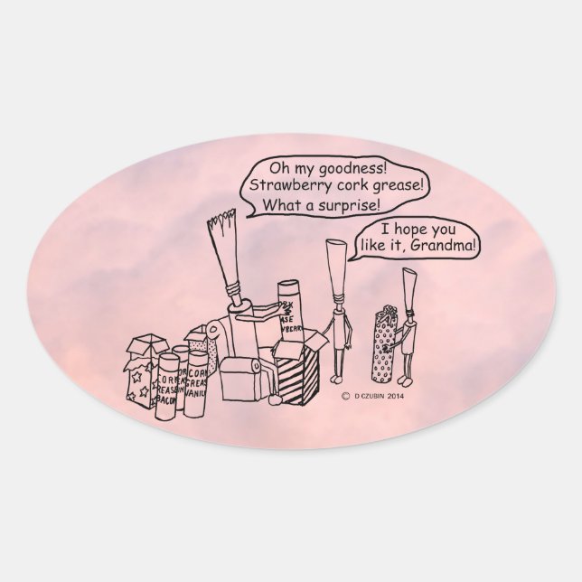 Reedz Gifts Oval Sticker (Front)