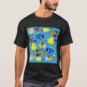 reef fish 4 (blue background) T-Shirt