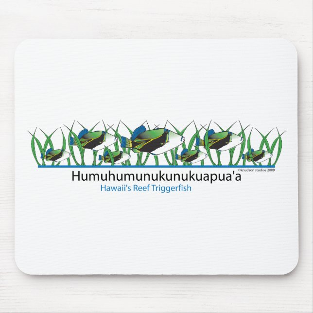 Reef-Fish- Mouse Mat (Front)