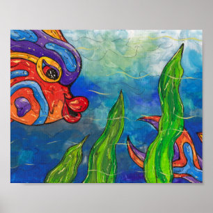 Reef Fish Print