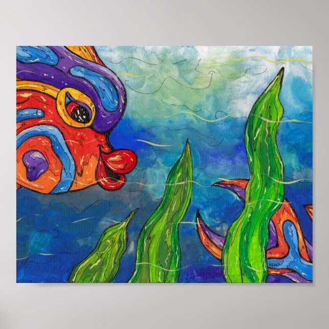 Reef Fish Print (Front)