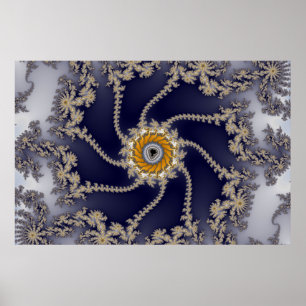 Reef Fractal - Fractal Poster