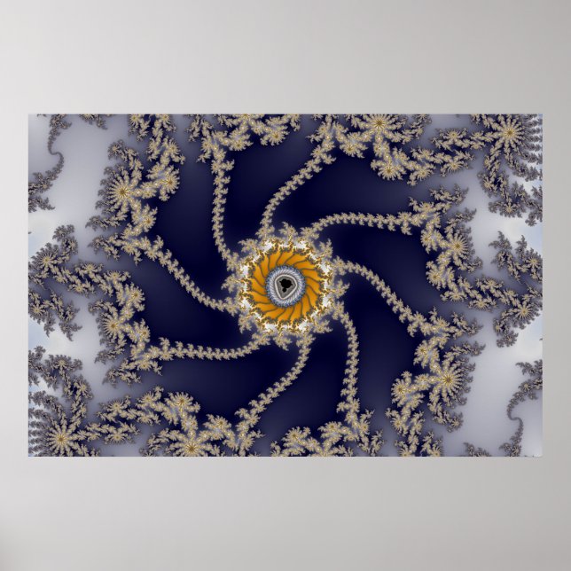 Reef Fractal - Fractal Poster (Front)