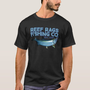 Reef Rags Giant Tarpon Deep Sea Saltwater Fishing T-Shirt