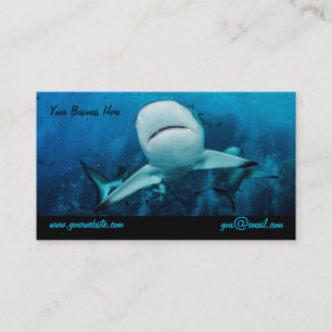 Reef Shark Business Card
