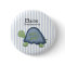 REEF TURTLE NAME TAG Personalised Button