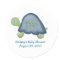 Reef Turtle Personalised Favour Stickers