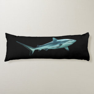 Reefshark - Abstract Design - Cut out of a photo Body Cushion