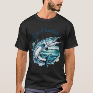 Reel Adventure – The Deep Sea Barracuda T-Shirt