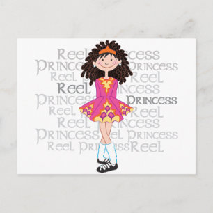 Reel Brunette Postcard