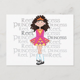 Reel Brunette Postcard