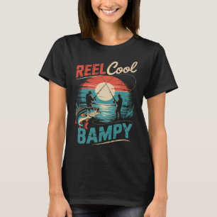 Reel Cool Bampy vintage funny fishing rod gifts fo T-Shirt