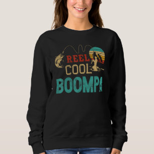 Reel Cool Boompa vintage funny fishing rod gift fo Sweatshirt