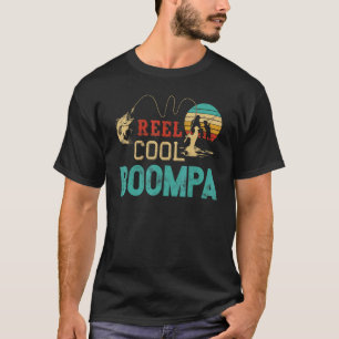 Reel Cool Boompa vintage funny fishing rod gift fo T-Shirt