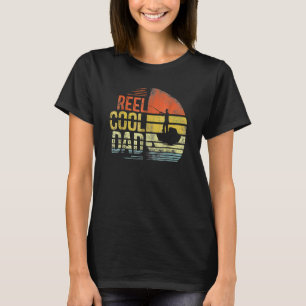 Reel Cool Dad Fisherman Daddy Father Day Fishing T-Shirt