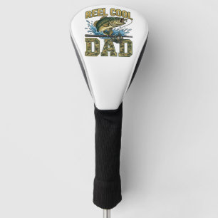 Reel Cool Dad Fishing Bass Father's Day Golf Head Cover