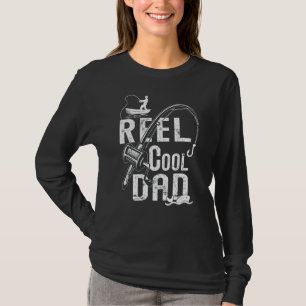 Reel Cool Dad Fishing Dad Father's Day Fisherman T-Shirt