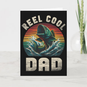 Reel Cool Dad Fishing Daddy Father's Day Fisherman Card