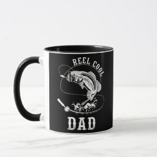 Reel Cool Dad Fishing Daddy Father's Day Gift  Mug