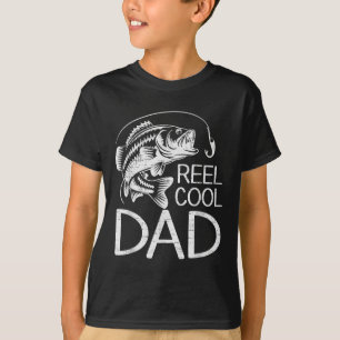 Reel Cool Dad Fishing Fisherman Fish Lover Daddy F T-Shirt