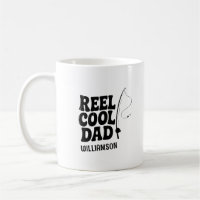 Reel Cool Dad Fishing Funny Fathers day gift