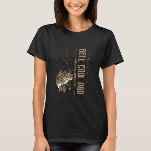 Reel Cool Dad Fishing Gifts For Father's Day Fishe T-Shirt