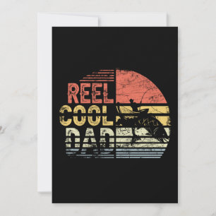 Reel Cool Dad Fishing Lover Invitation