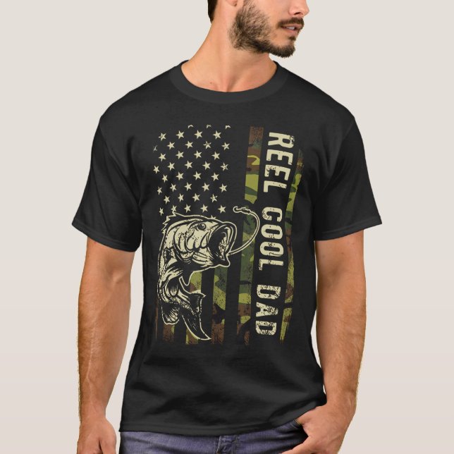 Reel Cool Dad T-Shirt (Front)