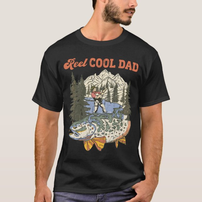 Reel Cool Dad T-Shirt (Front)