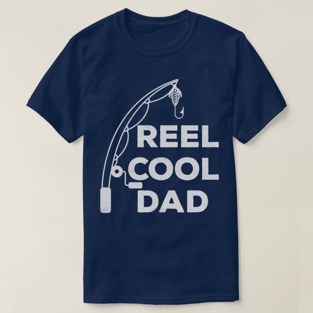Reel Cool Dad Triblend T-Shirt (Design Front)