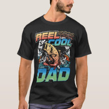 Reel Cool Dad Vintage Fishing Father's Day Daddy