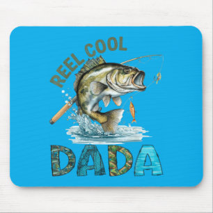 Reel Cool Dada Fathers Day Fishing Lovers Mouse Mat