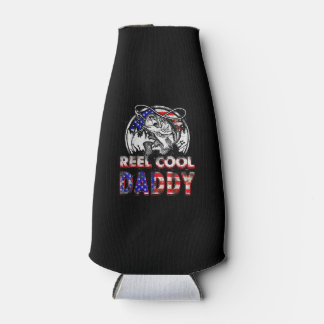 Reel Cool DADDY Fishing Gift For Fathers Day Bottle Cooler