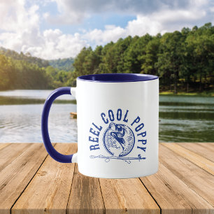 Reel Cool Fishing Poppy Mug