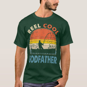 Reel Cool Godfather Fathers Day Gift for Fishing T-Shirt