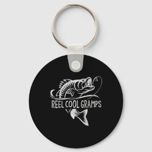 Reel Cool Gramps Fishing Gifts Gramps Father's Day Key Ring