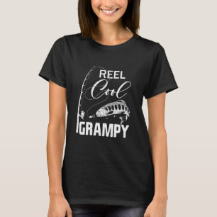 Reel Cool Grampy Fishing Gifts For Father's Day Fi T-Shirt
