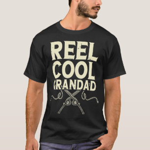 Reel Cool Grandad Fishing Rods Grandfather T-Shirt