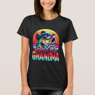 Reel Cool Grandma Mother’s Day Gifts Funny Fishing T-Shirt