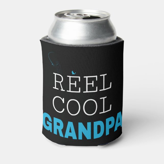 Reel Cool Grandpa Can Cooler (Can Back)