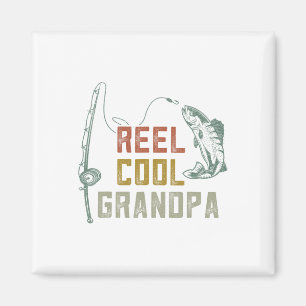 Reel Cool Grandpa Fishing S Magnet
