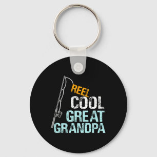 Reel Cool Great Grandpa Gift From Granddaughter Gr Key Ring