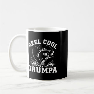 Reel Cool Grumpa For Fishing Grandpa Coffee Mug