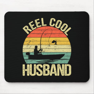 Reel Cool Husband Fishing Gifts For Father's Day F Mouse Mat