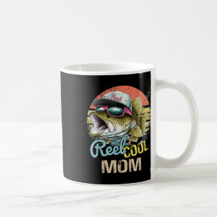 Reel Cool Mum Funny Fishing Quotes For Uncle Women Coffee Mug