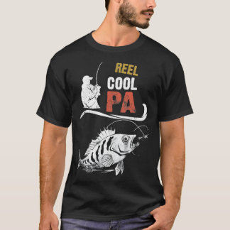 Reel Cool Pa Fish Fishing Fisherman Bass Fishing T-Shirt