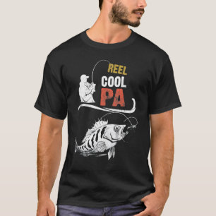 Reel Cool Pa Fish Fishing Fisherman Bass Fishing T-Shirt
